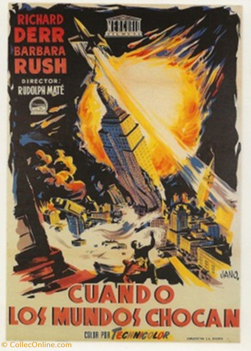 Cuando los mundos chocan cartes postales autres cuando los mundos chocan