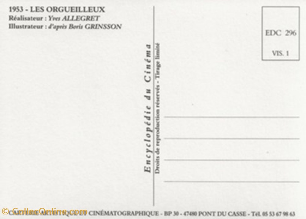 Les orgueilleux cartes postales autres les orgueilleux