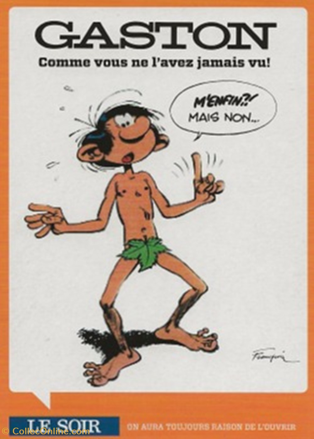Gaston Lagaffe cartes postales bande dessinee gaston lagaffe