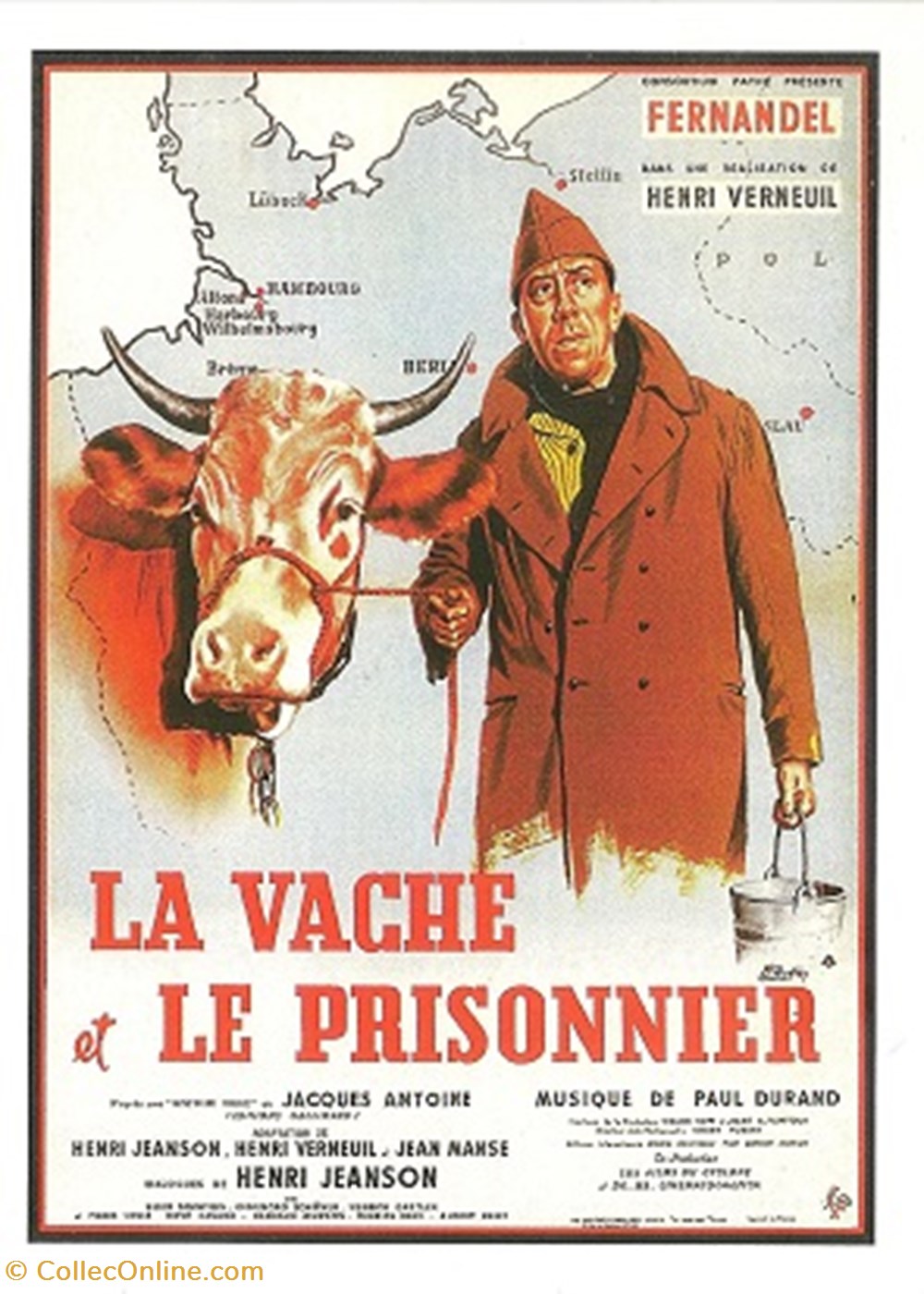 La vache et le prisonnier cartes postales autres la vache et le prisonnier