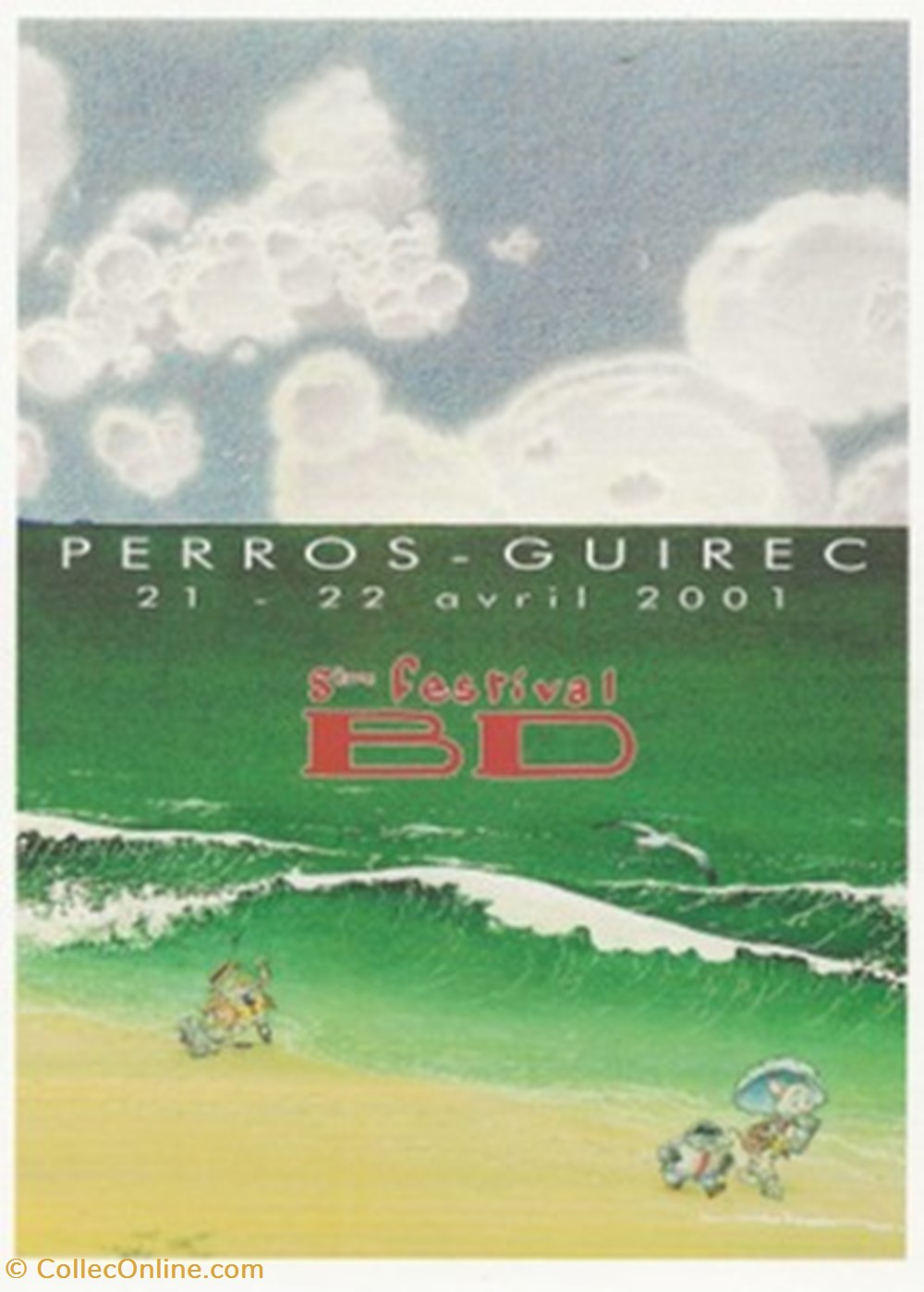 Perros-Guirrec (22) 2001 cartes postales bande dessinee perros guirrec 22 2001
