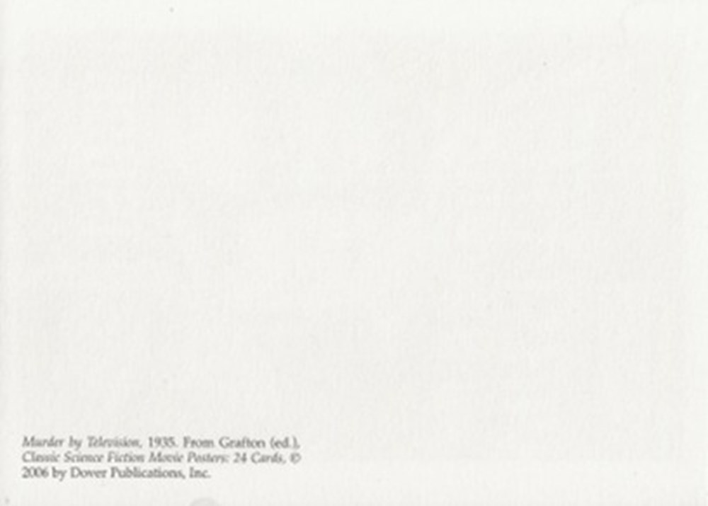 cartes postales autres murder by television