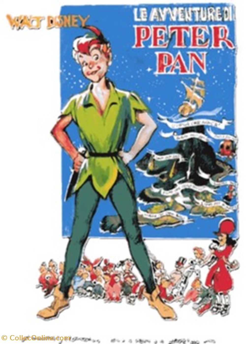 Le aventure di Peter Pan cartes postales autres le aventure di peter pan