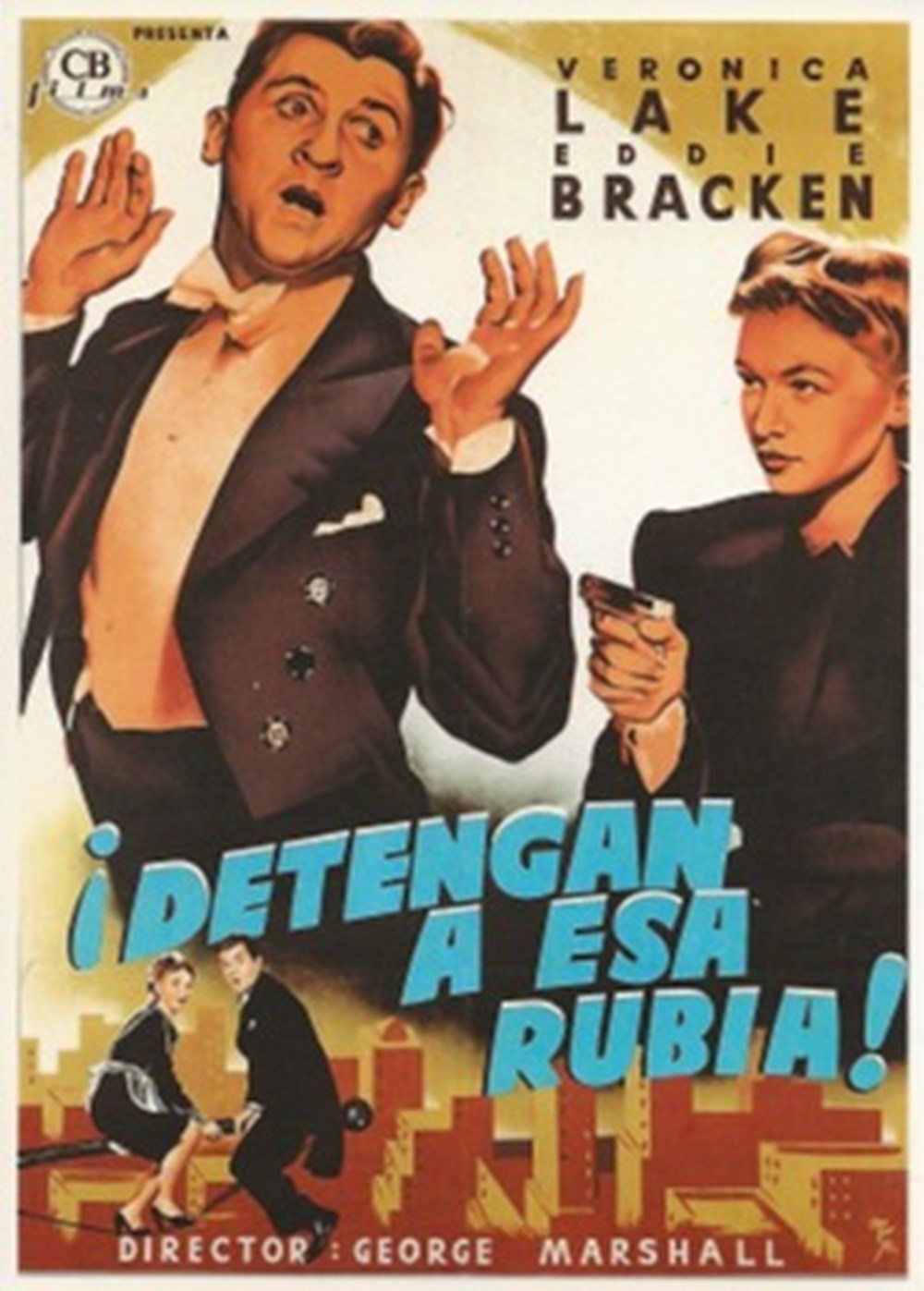 Detenga a esta rubia! cartes postales autres detenga a esta rubia