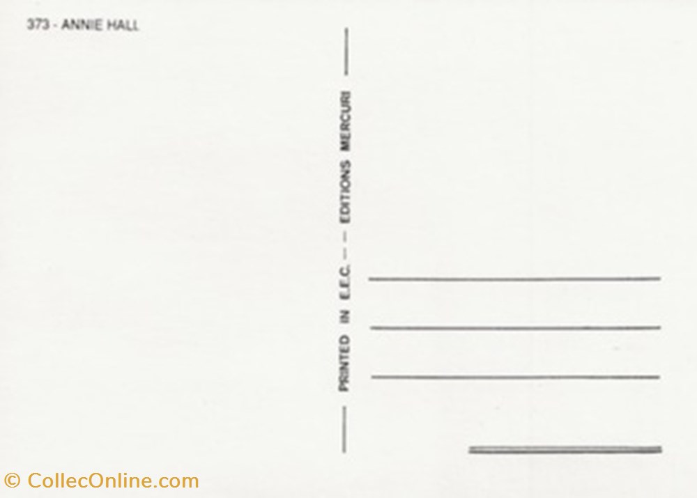 Annie Hall cartes postales autres annie hall