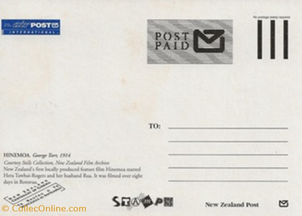 Hinemoa cartes postales autres hinemoa