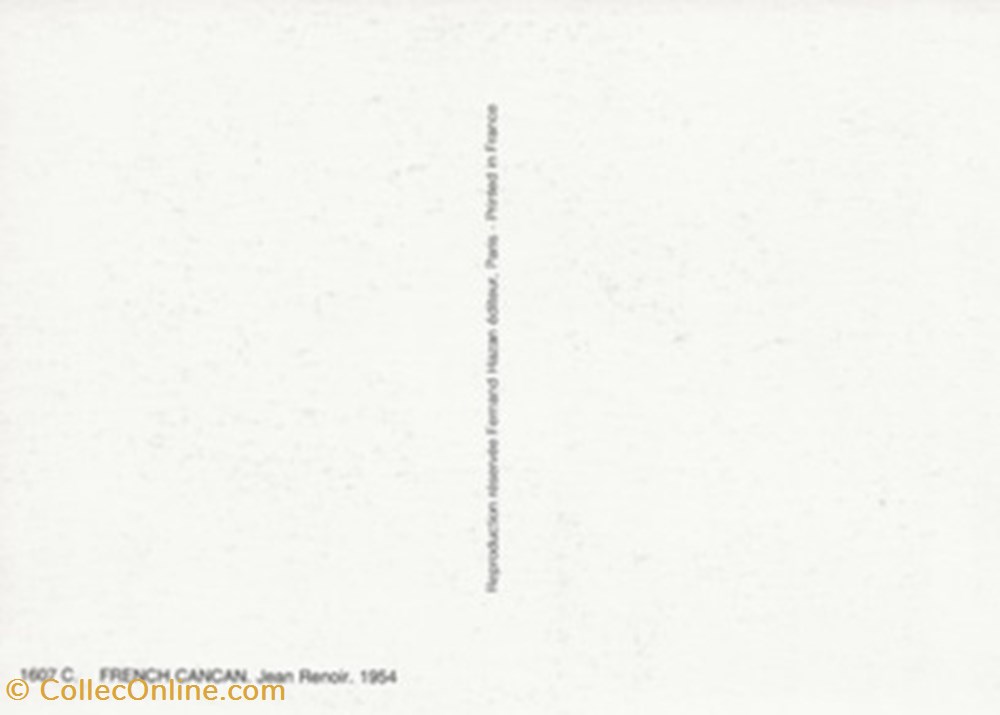French cancan cartes postales autres french cancan