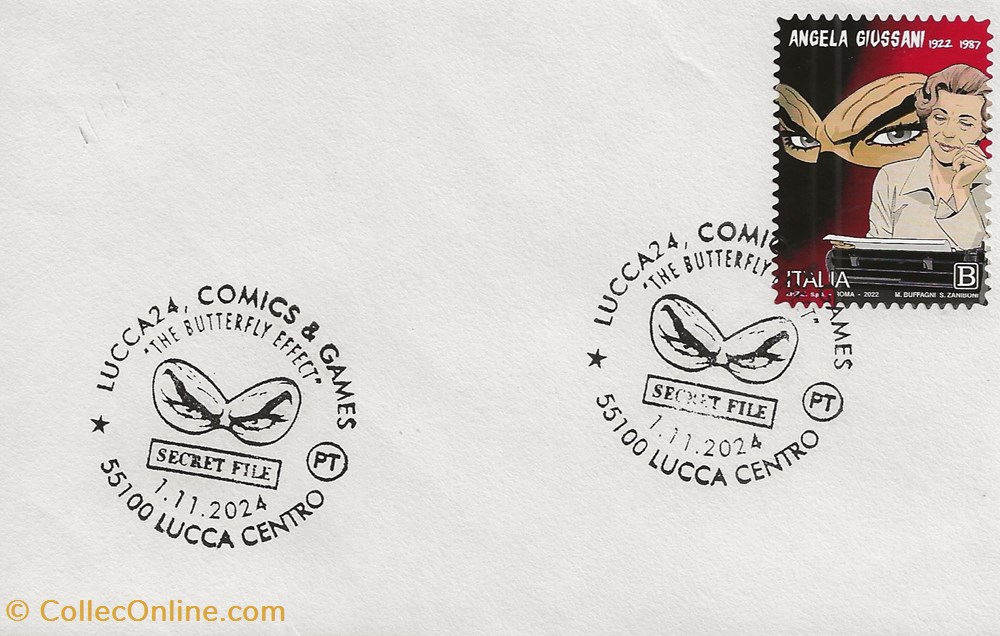 Lucca (Italie) 2024 Lucca comics & games 4 timbres lucca italie 2024 lucca comics games