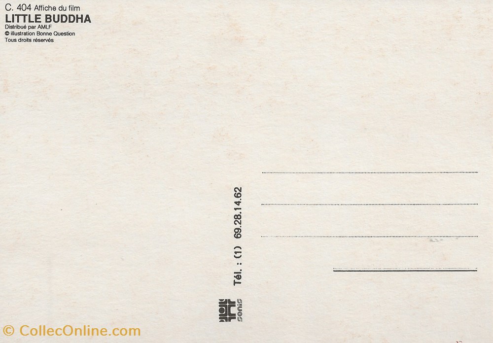 Little buddha cartes postales autres little buddha