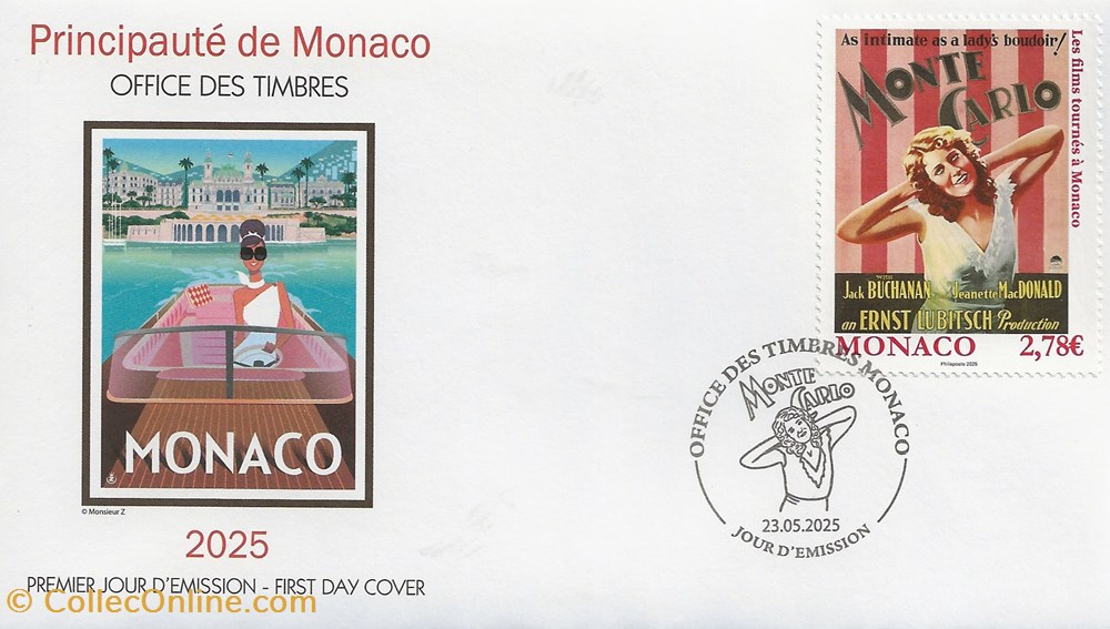 timbres monaco principaute de monaco 2025 film tourne en principaute