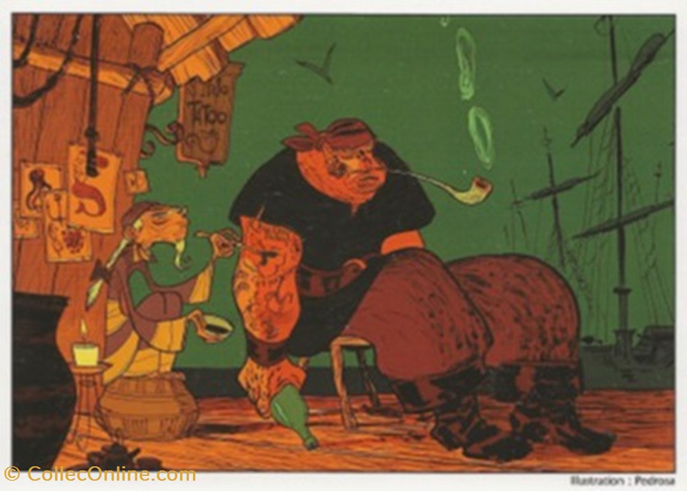 cartes postales bande dessinee saint malo 35 2008