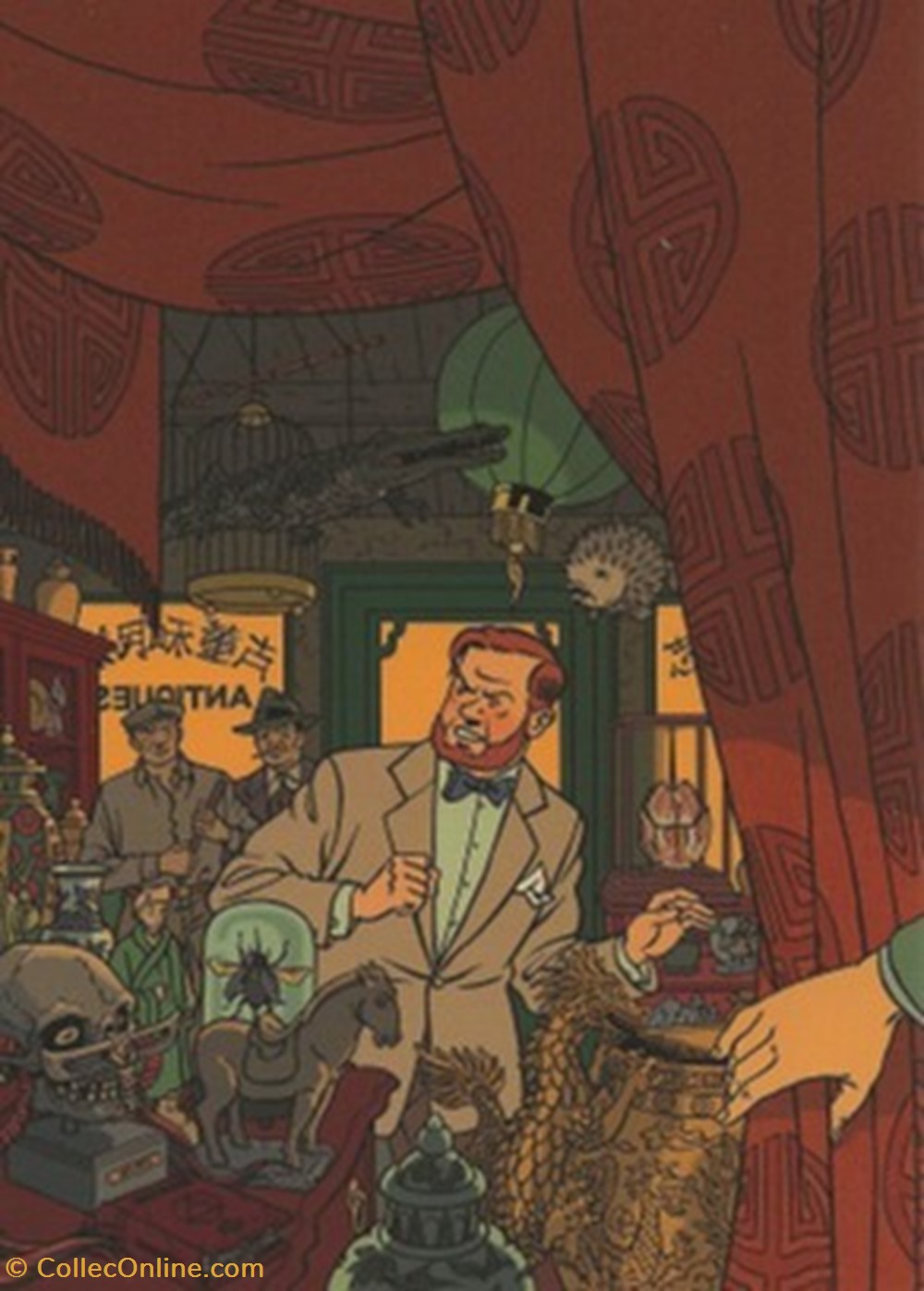 Blake et Mortimer cartes postales bande dessinee blake et mortimer