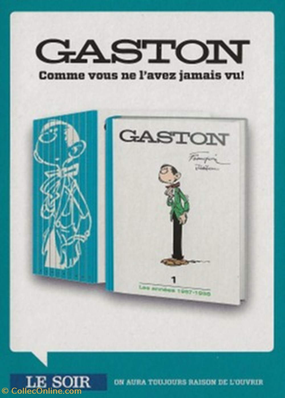 Gaston Lagaffe cartes postales bande dessinee gaston lagaffe