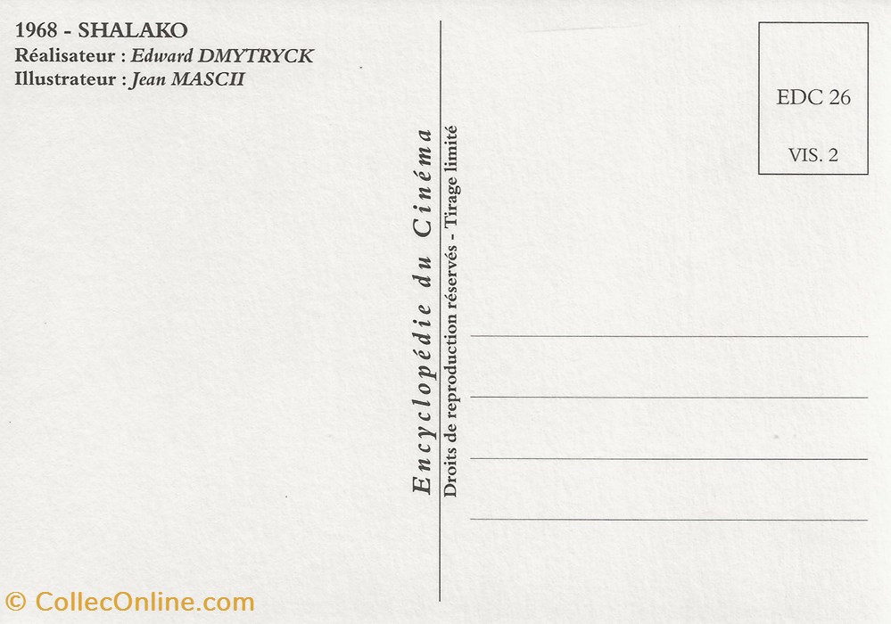Shalako cartes postales autres shalako