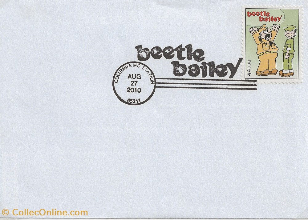 Columbia (Etats-Unis) 2010 Beetle Bailey timbres columbia etats unis 2010 beetle bailey