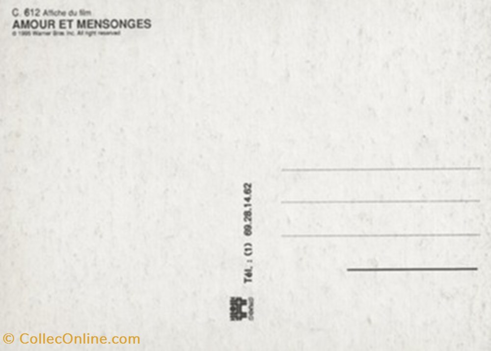 Amour et mensonges cartes postales autres amour et mensonges