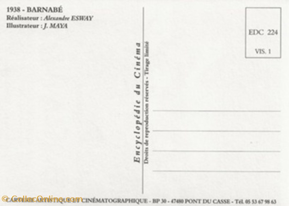Barnabé cartes postales autres barnabe