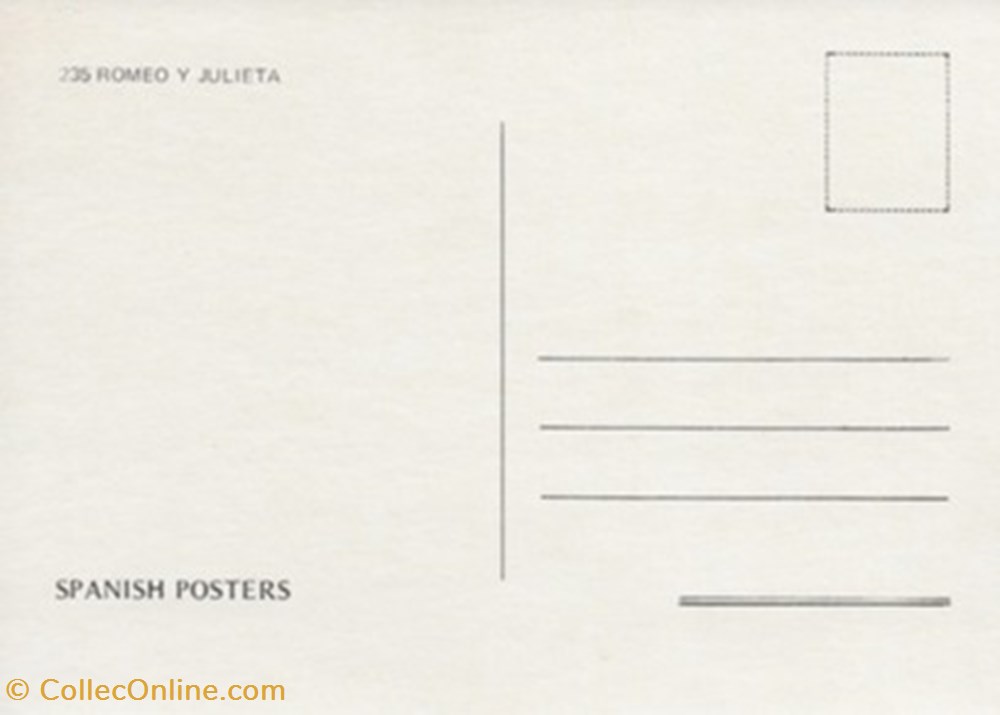 cartes postales autres romeo y julieta