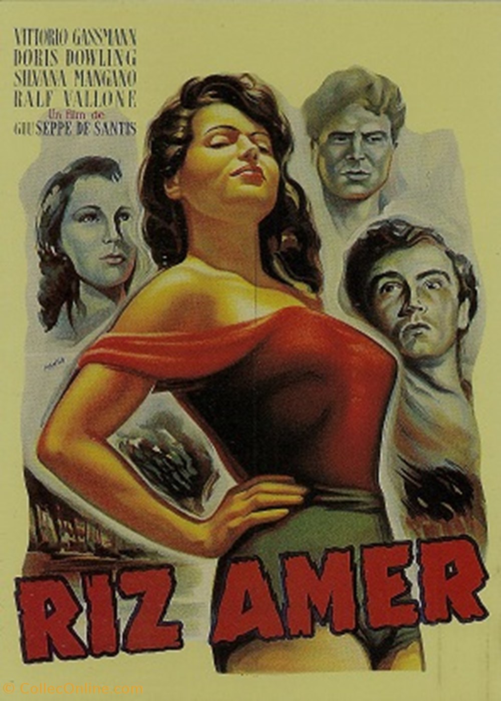 cartes postales autres riz amer