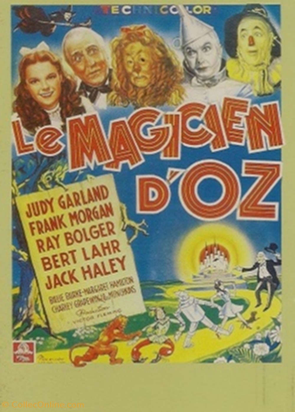 Le magicien d'Oz cartes postales autres le magicien oz