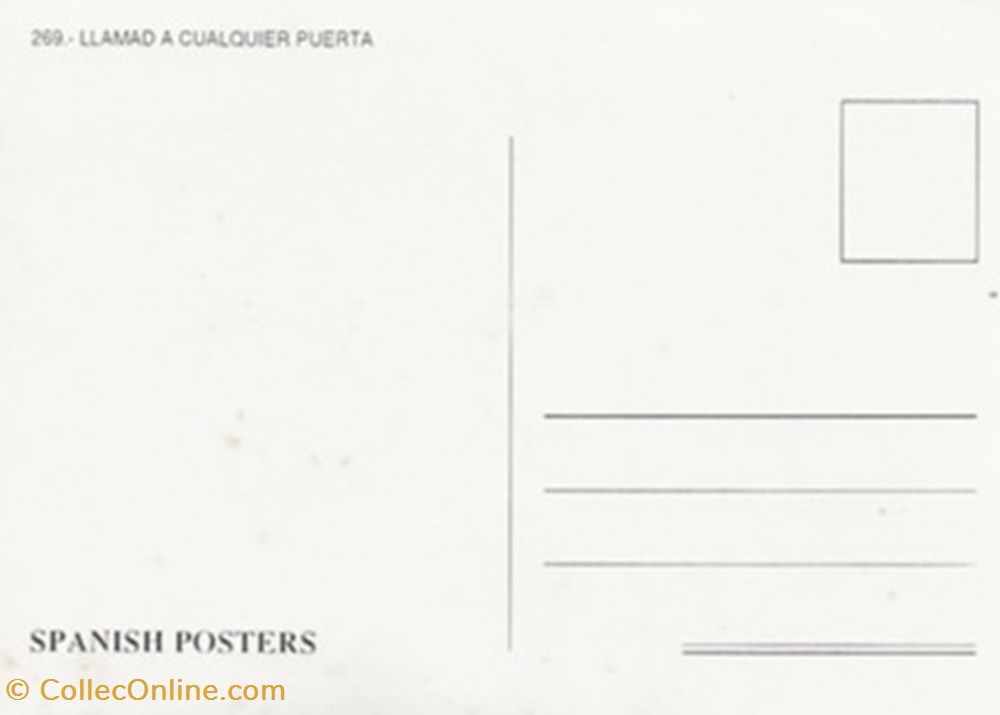 cartes postales autres llamad a cualquier puerta