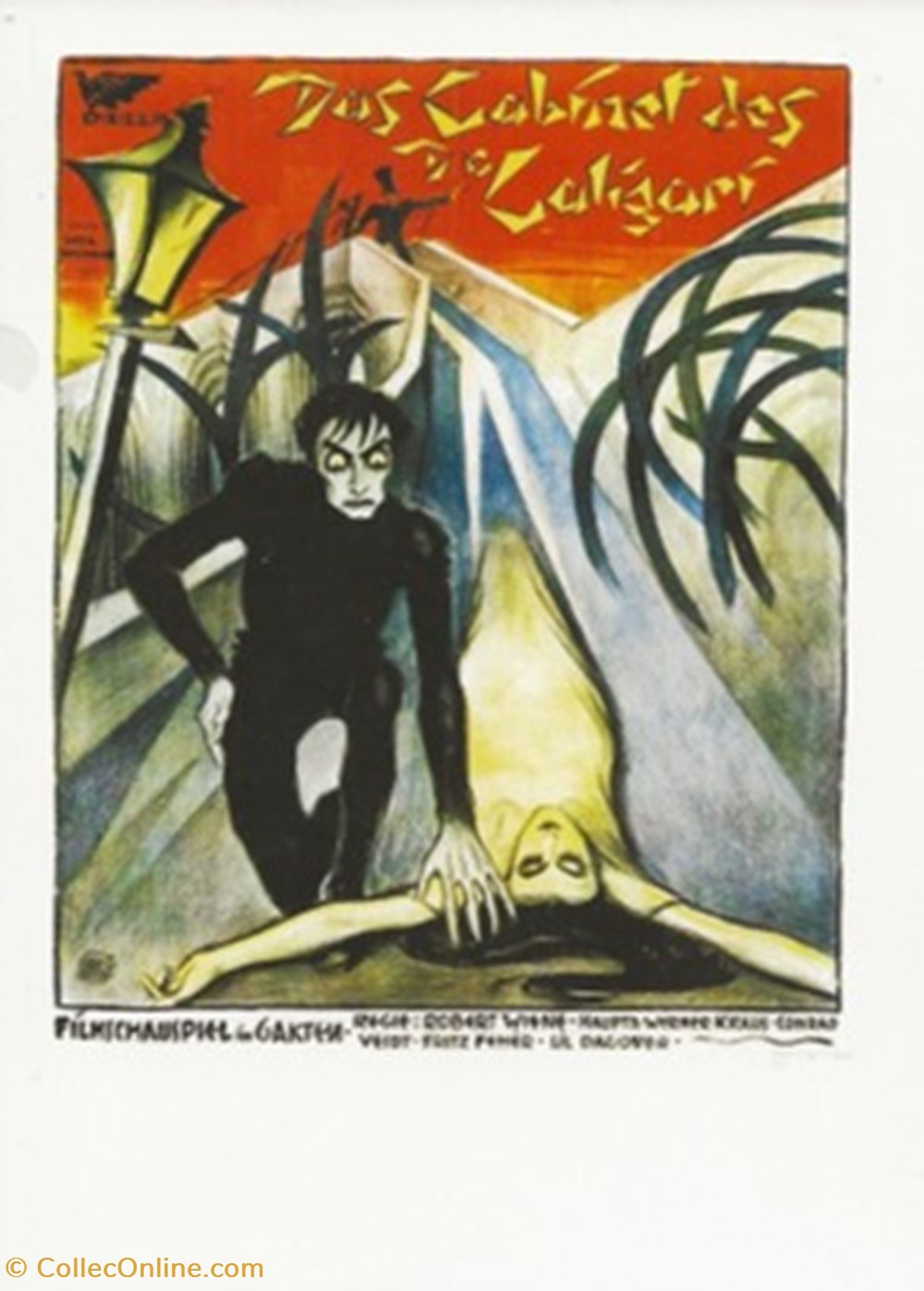 cartes postales autres das cabinet des dr caligari