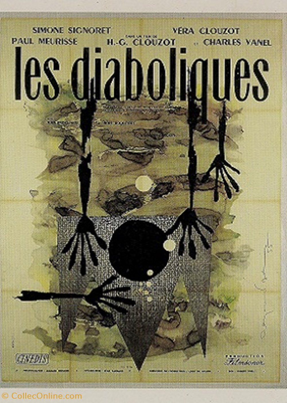 Les diaboliques cartes postales autres les diaboliques