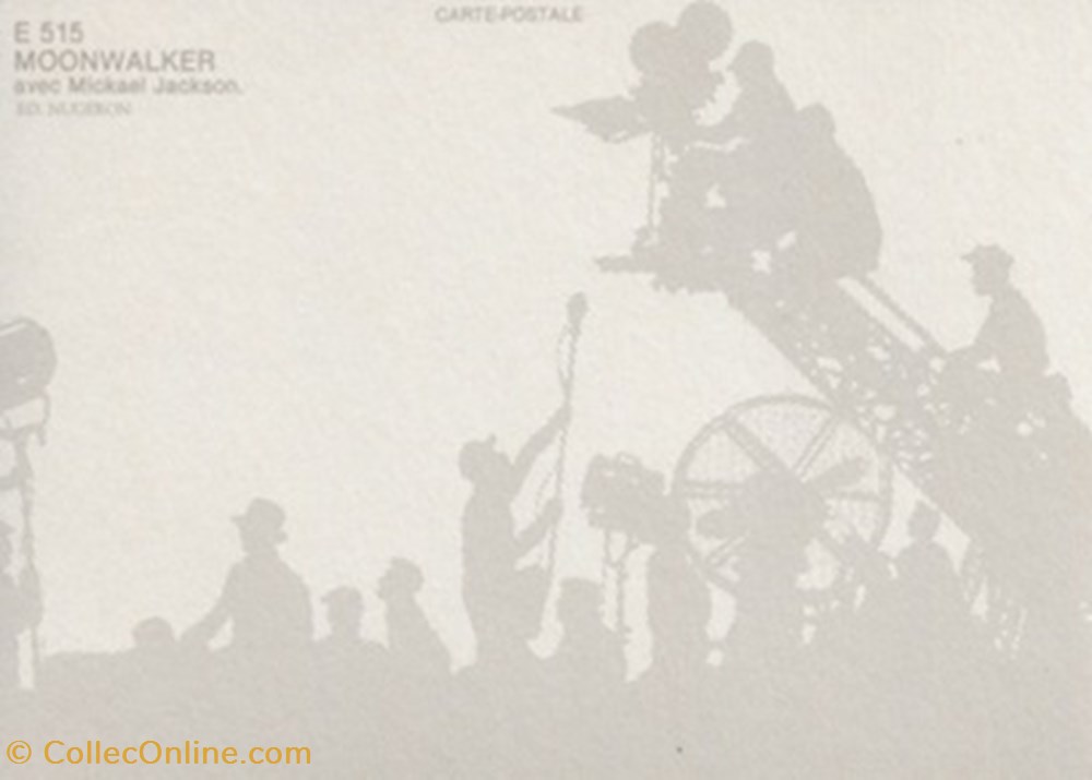 cartes postales autres moonwalker