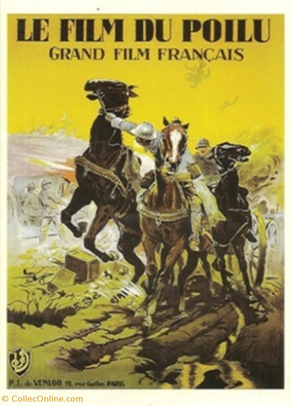 Le film du poilu cartes postales autres le film du poilu
