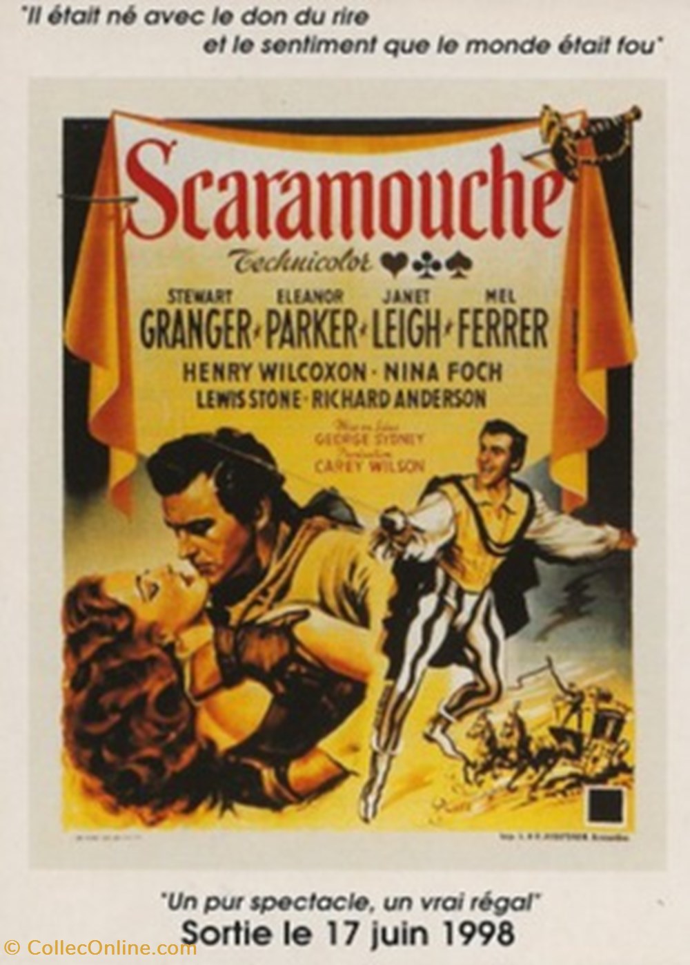 cartes postales autres scaramouche