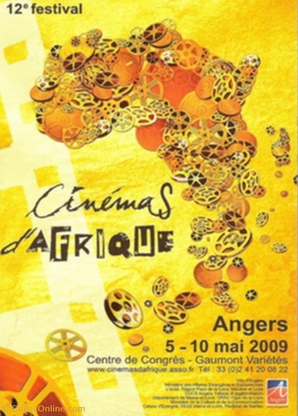cartes postales autres angers festival cinemas afrique 2009