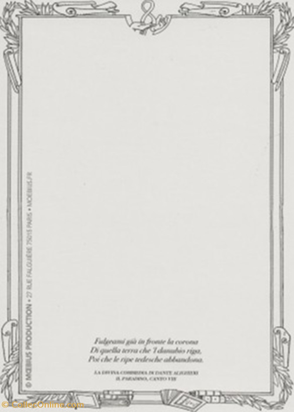 Paradiso 2 cartes postales bande dessinee paradiso