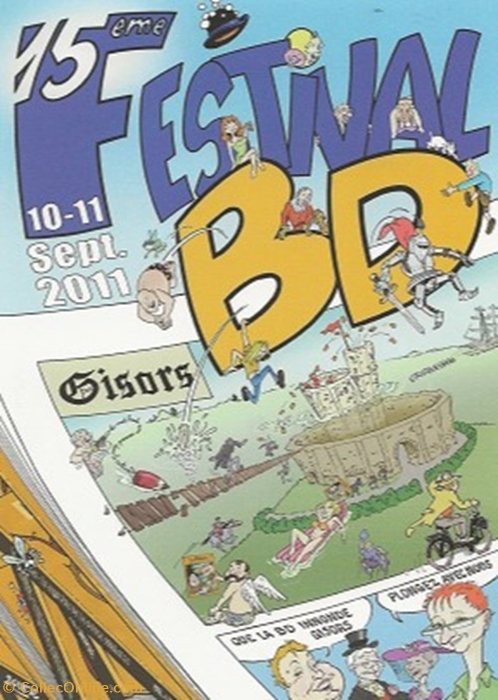 Gisors (27) 2011 cartes postales bande dessinee gisors 27 2011