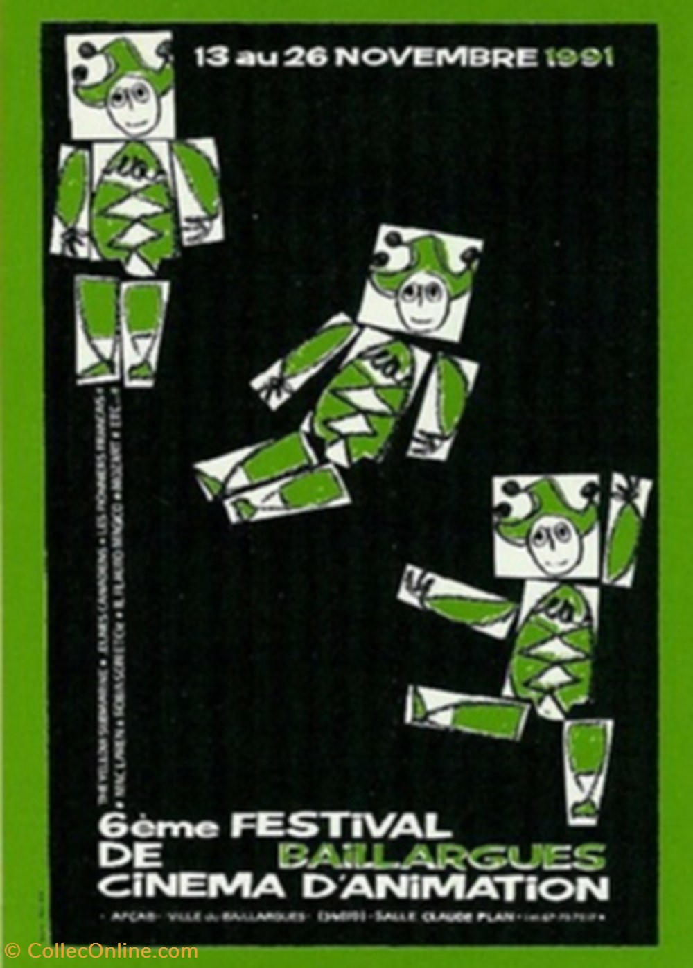 cartes postales autres baillargues festival de cinema animation 1991