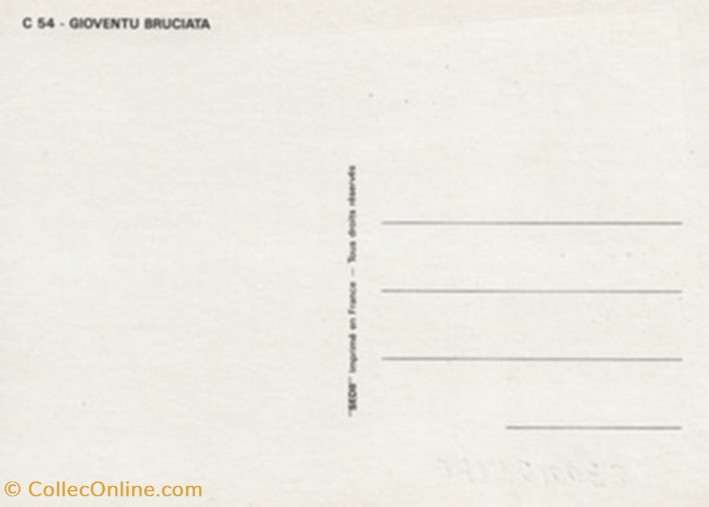 cartes postales autres gioventu bruciata