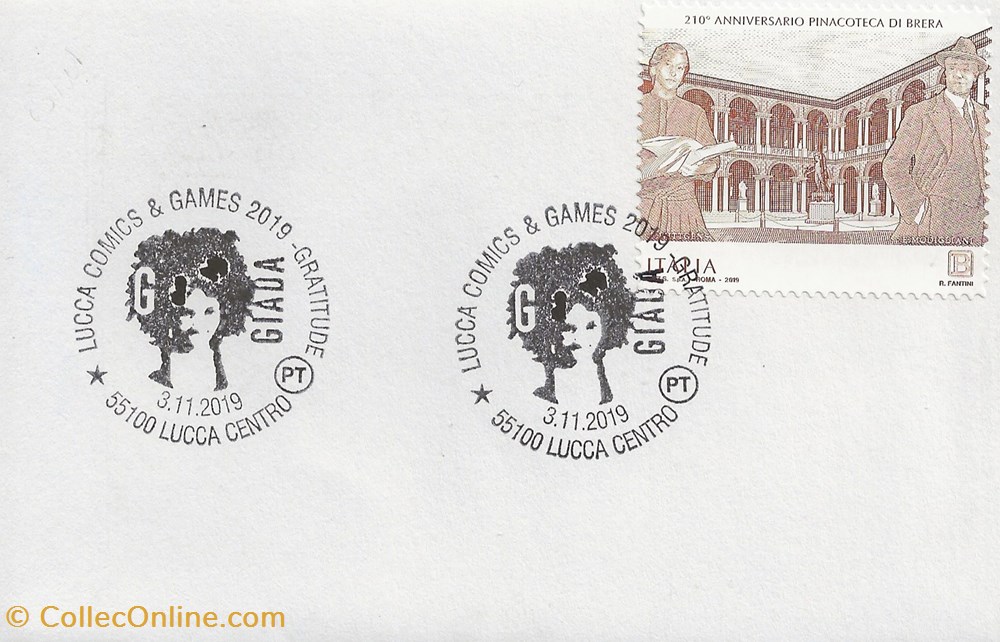 Lucca (Italie) 2019 Lucca comics & games timbres lucca italie 2019 lucca comics games