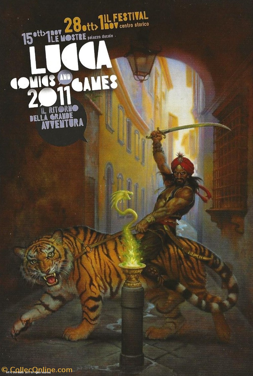 Lucca (Italie) 2011 cartes postales bande dessinee lucca italie 2011