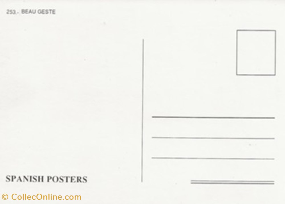 Beau Geste cartes postales autres beau geste