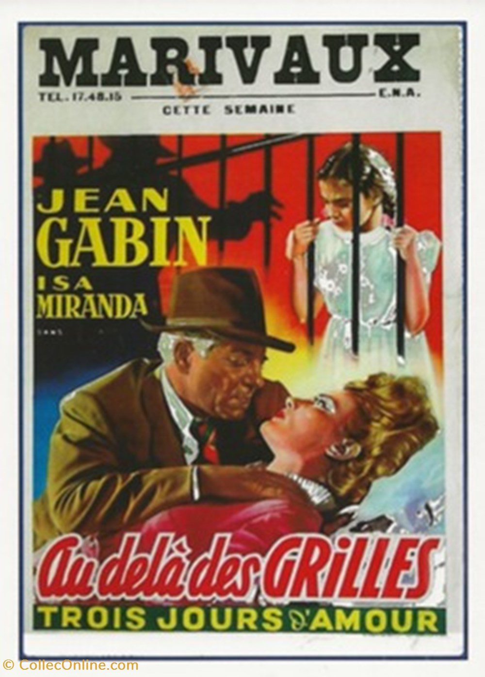 Au delà des grilles cartes postales autres au dela des grilles