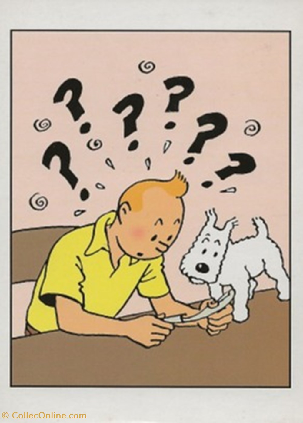Tintin cartes postales bande dessinee tintin