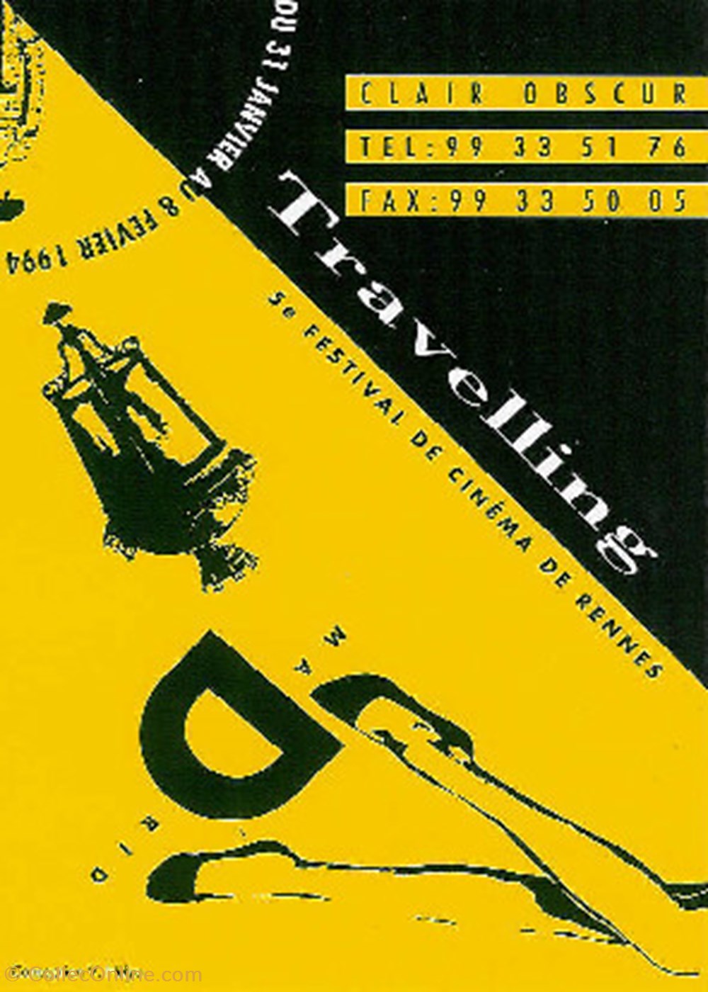 Rennes Festival de cinéma travelling 1994 cartes postales autres rennes festival de cinema travelling 1994