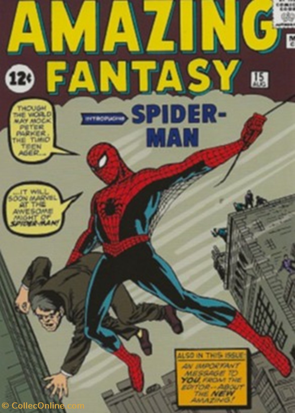 cartes postales bande dessinee marvel