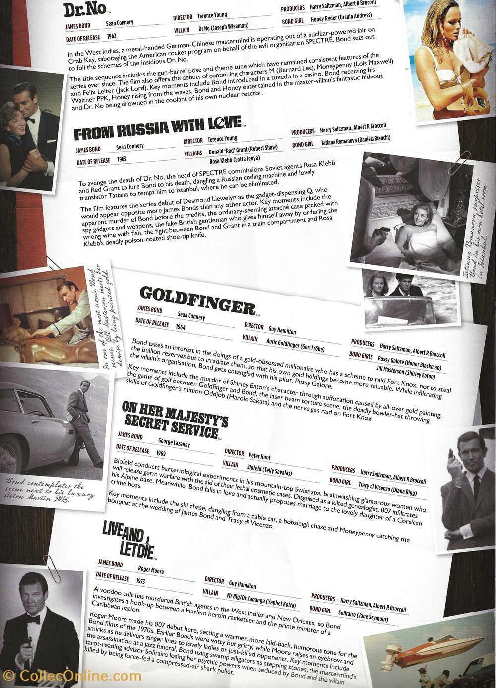 ZZZ bloc (Grande Bretagne) 2012 James Bond 3 timbres zzz bloc grande bretagne 2012 james bond