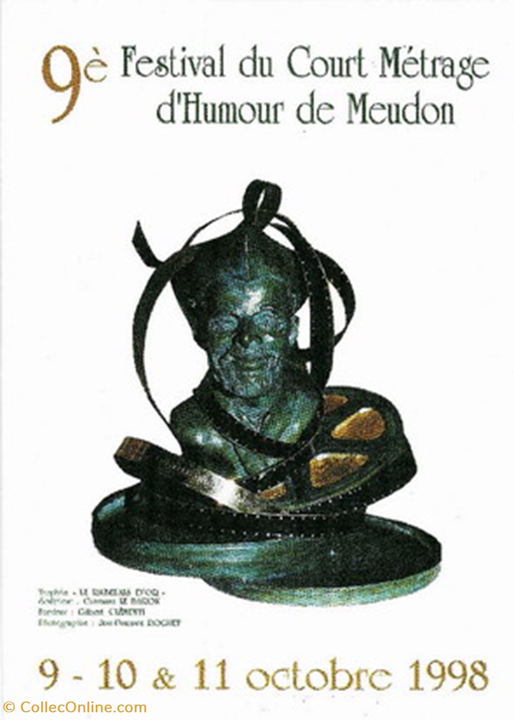 Meudon Festival du court métrage d'humour 1998 cartes postales autres meudon festival du court metrage humour 1998