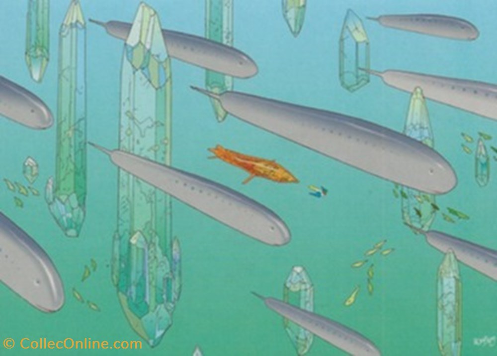 cartes postales bande dessinee moebius