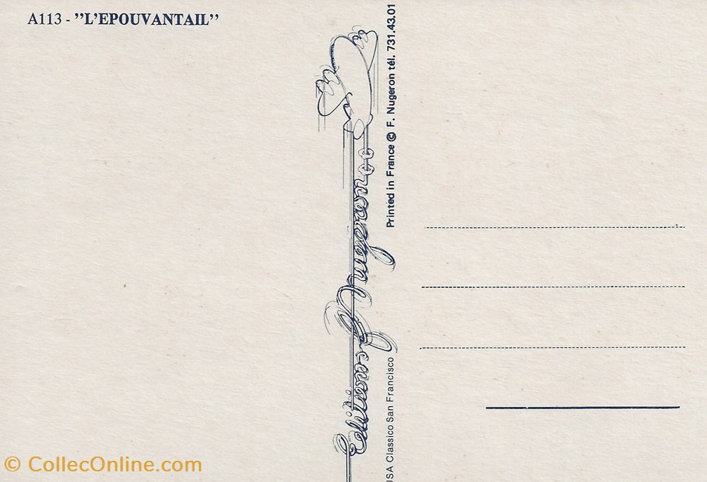 L'épouvantail cartes postales autres l epouvantail