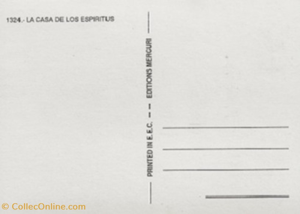 cartes postales autres la casa de los espiritus