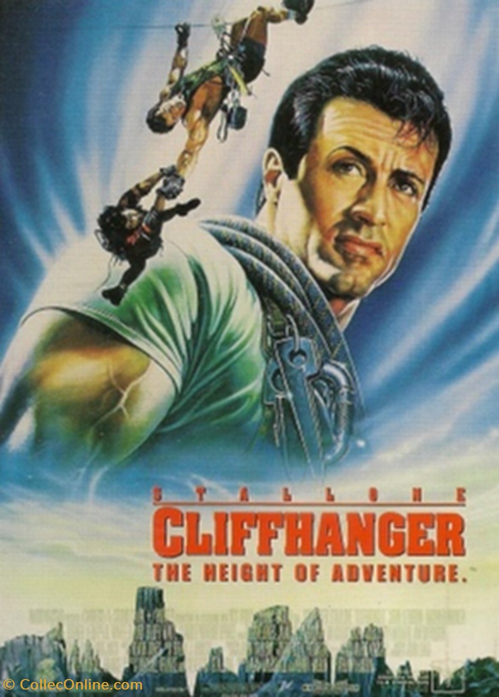 cartes postales autres cliffhanger the height of adventure