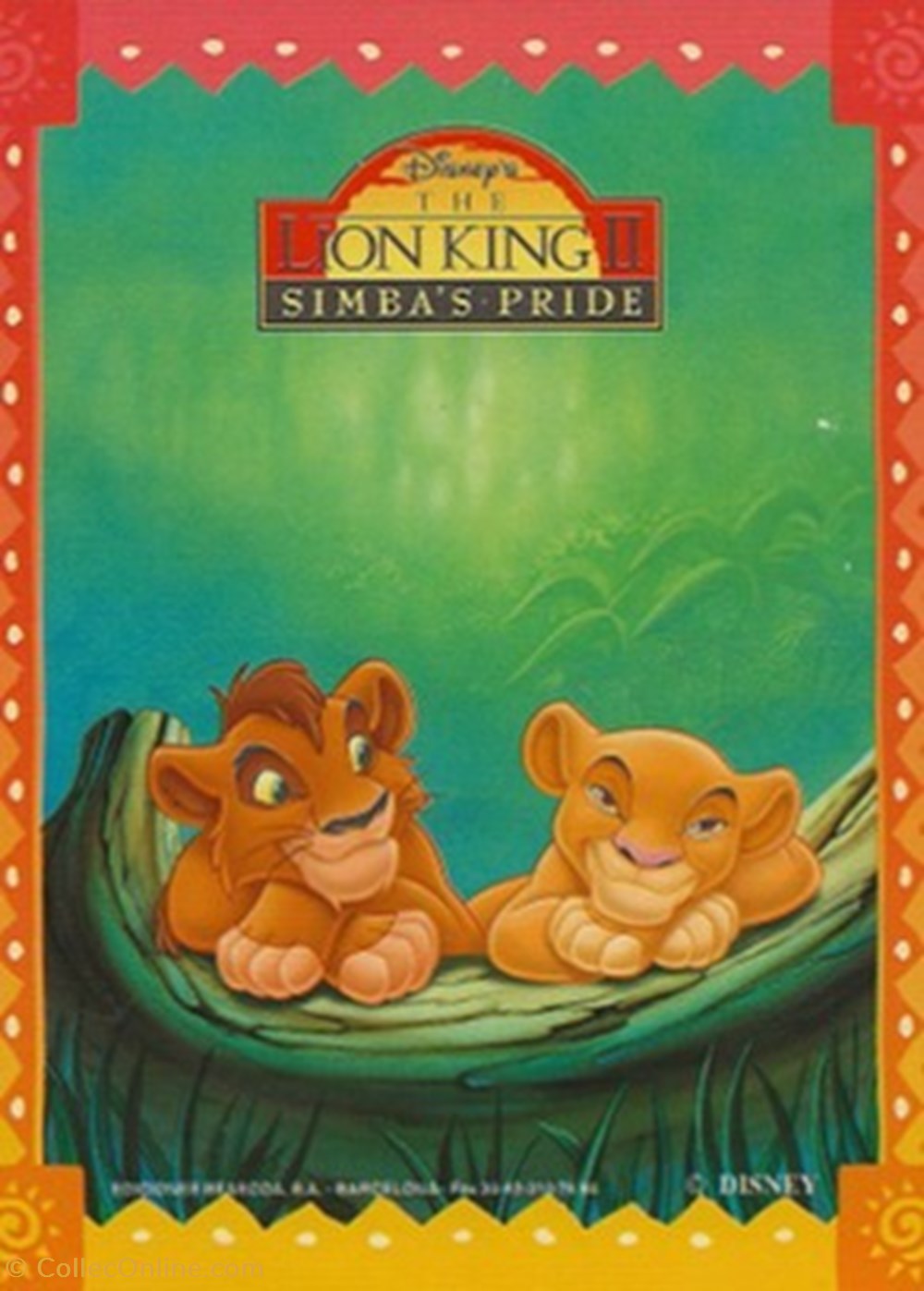 The lion king II : Simba's pride cartes postales autres the lion king ii simba s pride