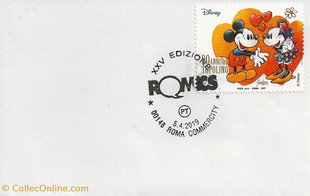timbres roma italie 2019 xxv edizione romics
